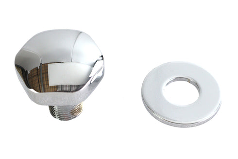 Colony Fork Triple Tree Stem Nut Domed Chrome - 9978-2